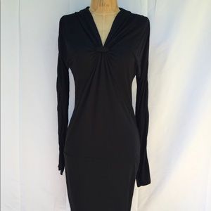 V-neck Pencil skirt Dress S 2